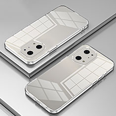 Silikon Schutzhülle Ultra Dünn Flexible Tasche Durchsichtig Transparent SY1 für Oppo Find X5 Pro 5G Klar