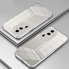 Silikon Schutzhülle Ultra Dünn Flexible Tasche Durchsichtig Transparent SY1 für Oppo Reno10 Pro+ Plus 5G Klar