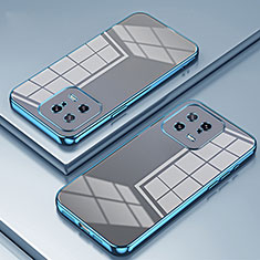 Silikon Schutzhülle Ultra Dünn Flexible Tasche Durchsichtig Transparent SY1 für Xiaomi Mi 13 5G Blau