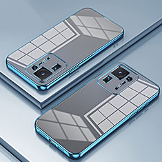 Silikon Schutzhülle Ultra Dünn Flexible Tasche Durchsichtig Transparent SY1 für Xiaomi Mi Mix 4 5G Blau