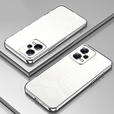 Silikon Schutzhülle Ultra Dünn Flexible Tasche Durchsichtig Transparent SY1 für Xiaomi Redmi Note 12 5G Silber