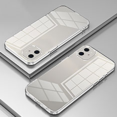 Silikon Schutzhülle Ultra Dünn Flexible Tasche Durchsichtig Transparent SY2 für Apple iPhone 12 Klar