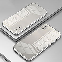 Silikon Schutzhülle Ultra Dünn Flexible Tasche Durchsichtig Transparent SY2 für Apple iPhone Xs Klar