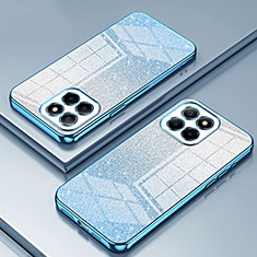 Silikon Schutzhülle Ultra Dünn Flexible Tasche Durchsichtig Transparent SY2 für Huawei Honor X6a Blau