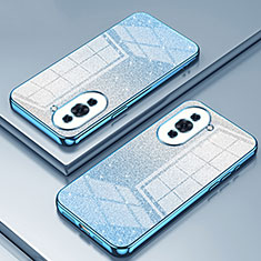 Silikon Schutzhülle Ultra Dünn Flexible Tasche Durchsichtig Transparent SY2 für Huawei Nova 10 Pro Blau