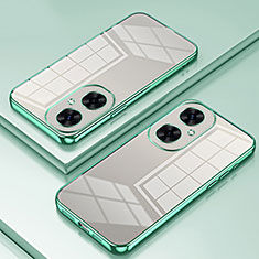 Silikon Schutzhülle Ultra Dünn Flexible Tasche Durchsichtig Transparent SY2 für Huawei Nova 11i Grün