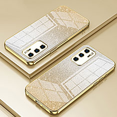 Silikon Schutzhülle Ultra Dünn Flexible Tasche Durchsichtig Transparent SY2 für Huawei P40 Gold