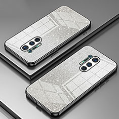 Silikon Schutzhülle Ultra Dünn Flexible Tasche Durchsichtig Transparent SY2 für OnePlus 8 Pro Schwarz