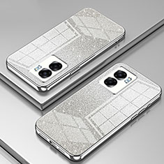 Silikon Schutzhülle Ultra Dünn Flexible Tasche Durchsichtig Transparent SY2 für OnePlus Nord N300 5G Silber