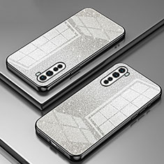 Silikon Schutzhülle Ultra Dünn Flexible Tasche Durchsichtig Transparent SY2 für OnePlus Nord Schwarz