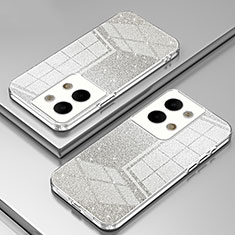 Silikon Schutzhülle Ultra Dünn Flexible Tasche Durchsichtig Transparent SY2 für Oppo Reno9 5G Klar