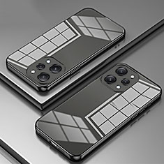 Silikon Schutzhülle Ultra Dünn Flexible Tasche Durchsichtig Transparent SY2 für Xiaomi Redmi 12 4G Schwarz