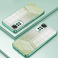 Silikon Schutzhülle Ultra Dünn Flexible Tasche Durchsichtig Transparent SY2 für Xiaomi Redmi Note 11 4G (2022) Grün