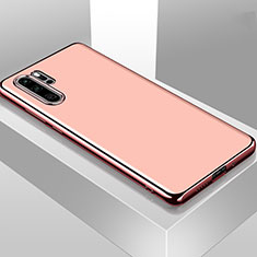 Silikon Schutzhülle Ultra Dünn Flexible Tasche Durchsichtig Transparent T01 für Huawei P30 Pro New Edition Rosegold