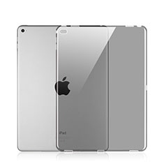 Silikon Schutzhülle Ultra Dünn Handyhülle Hülle Durchsichtig Transparent für Apple iPad Pro 12.9 Grau