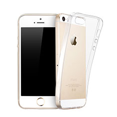 Silikon Schutzhülle Ultra Dünn Hülle Durchsichtig Transparent für Apple iPhone 5 Klar