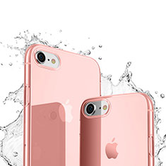 Silikon Schutzhülle Ultra Dünn Hülle Durchsichtig Transparent für Apple iPhone SE3 (2022) Rosa