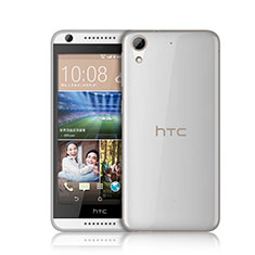 Silikon Schutzhülle Ultra Dünn Hülle Durchsichtig Transparent für HTC Desire 626 Weiß