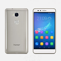 Silikon Schutzhülle Ultra Dünn Hülle Durchsichtig Transparent für Huawei GR5 Grau