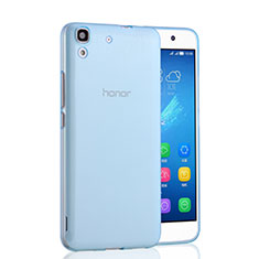 Silikon Schutzhülle Ultra Dünn Hülle Durchsichtig Transparent für Huawei Honor 4A Blau