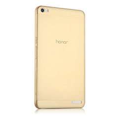 Silikon Schutzhülle Ultra Dünn Hülle Durchsichtig Transparent für Huawei MediaPad X2 Gold