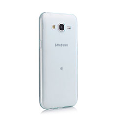 Silikon Schutzhülle Ultra Dünn Hülle Durchsichtig Transparent für Samsung Galaxy J5 SM-J500F Blau