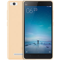 Silikon Schutzhülle Ultra Dünn Hülle Durchsichtig Transparent für Xiaomi Mi 4C Gold