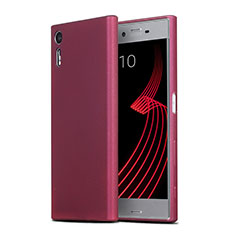 Silikon Schutzhülle Ultra Dünn Hülle für Sony Xperia XZ Rot