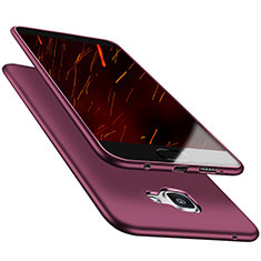 Silikon Schutzhülle Ultra Dünn Hülle S05 für Samsung Galaxy A9 Pro (2016) SM-A9100 Violett