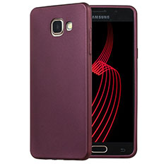 Silikon Schutzhülle Ultra Dünn Hülle Silikon für Samsung Galaxy A5 (2016) SM-A510F Violett