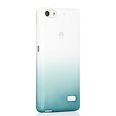Silikon Schutzhülle Ultra Dünn Tasche Durchsichtig Farbverlauf für Huawei Honor 4C Grün