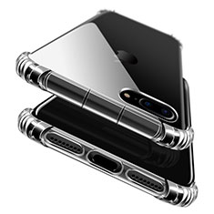 Silikon Schutzhülle Ultra Dünn Tasche Durchsichtig Transparent A01 für Apple iPhone 8 Plus Klar