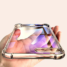 Silikon Schutzhülle Ultra Dünn Tasche Durchsichtig Transparent A03 für Apple iPhone 8 Plus Klar