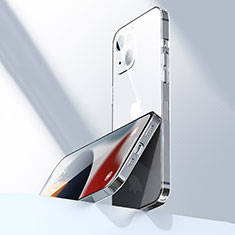 Silikon Schutzhülle Ultra Dünn Tasche Durchsichtig Transparent A04 für Apple iPhone 13 Mini Klar