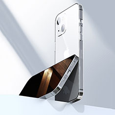 Silikon Schutzhülle Ultra Dünn Tasche Durchsichtig Transparent A04 für Apple iPhone 15 Plus Klar