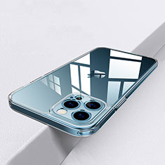 Silikon Schutzhülle Ultra Dünn Tasche Durchsichtig Transparent A05 für Apple iPhone 13 Pro Klar