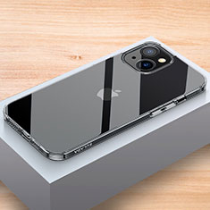 Silikon Schutzhülle Ultra Dünn Tasche Durchsichtig Transparent C01 für Apple iPhone 14 Plus Klar