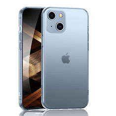 Silikon Schutzhülle Ultra Dünn Tasche Durchsichtig Transparent C02 für Apple iPhone 15 Plus Klar