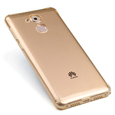 Silikon Schutzhülle Ultra Dünn Tasche Durchsichtig Transparent für Huawei Enjoy 6S Gold