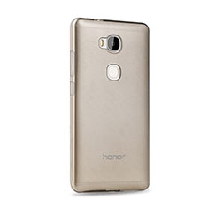 Silikon Schutzhülle Ultra Dünn Tasche Durchsichtig Transparent für Huawei GR5 Grau