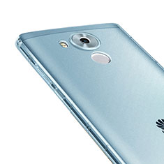 Silikon Schutzhülle Ultra Dünn Tasche Durchsichtig Transparent für Huawei Mate 8 Blau