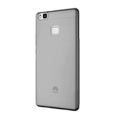 Silikon Schutzhülle Ultra Dünn Tasche Durchsichtig Transparent für Huawei P9 Lite Grau