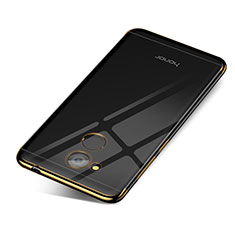 Silikon Schutzhülle Ultra Dünn Tasche Durchsichtig Transparent H01 für Huawei Honor 6C Pro Gold