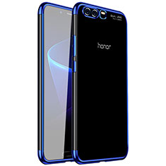 Silikon Schutzhülle Ultra Dünn Tasche Durchsichtig Transparent H01 für Huawei Honor 9 Premium Blau