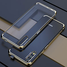 Silikon Schutzhülle Ultra Dünn Tasche Durchsichtig Transparent H01 für Huawei Honor 9X Gold