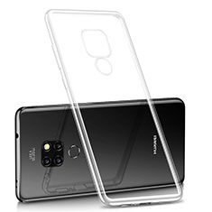 Silikon Schutzhülle Ultra Dünn Tasche Durchsichtig Transparent H01 für Huawei Mate 20 Klar