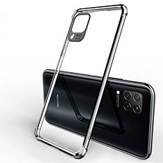 Silikon Schutzhülle Ultra Dünn Tasche Durchsichtig Transparent H01 für Huawei Nova 6 SE Schwarz