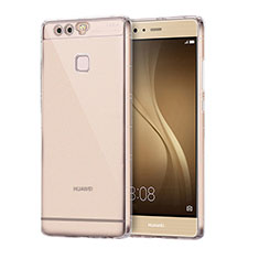 Silikon Schutzhülle Ultra Dünn Tasche Durchsichtig Transparent H01 für Huawei P9 Plus Klar