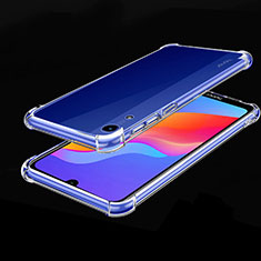 Silikon Schutzhülle Ultra Dünn Tasche Durchsichtig Transparent H01 für Huawei Y6 Prime (2019) Klar