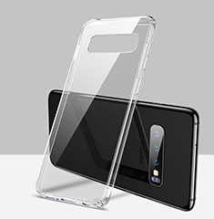 Silikon Schutzhülle Ultra Dünn Tasche Durchsichtig Transparent H01 für Samsung Galaxy S10 Plus Klar